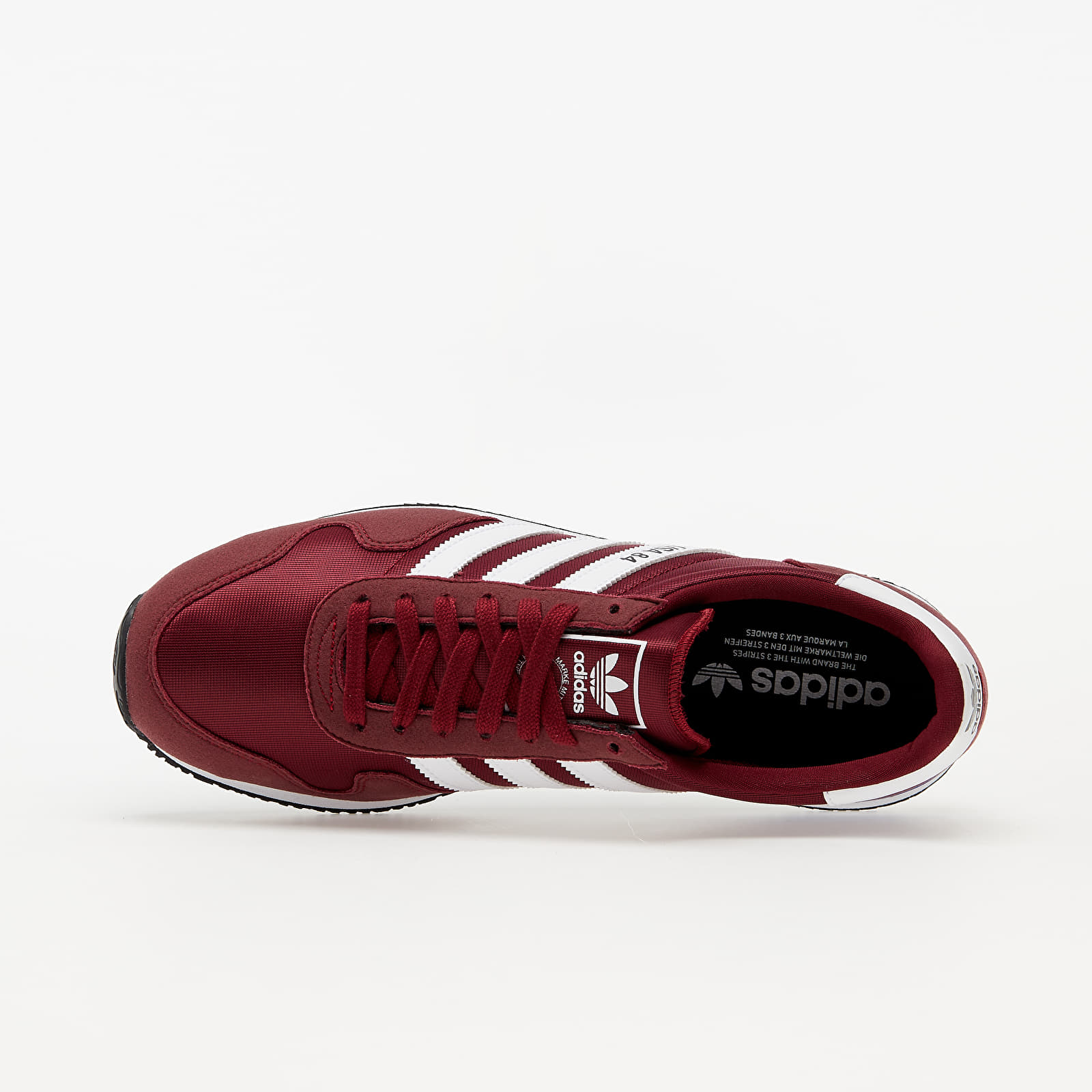 Pánske tenisky a topánky adidas Usa 84 Core Burgundy/ Ftw White/ Blue