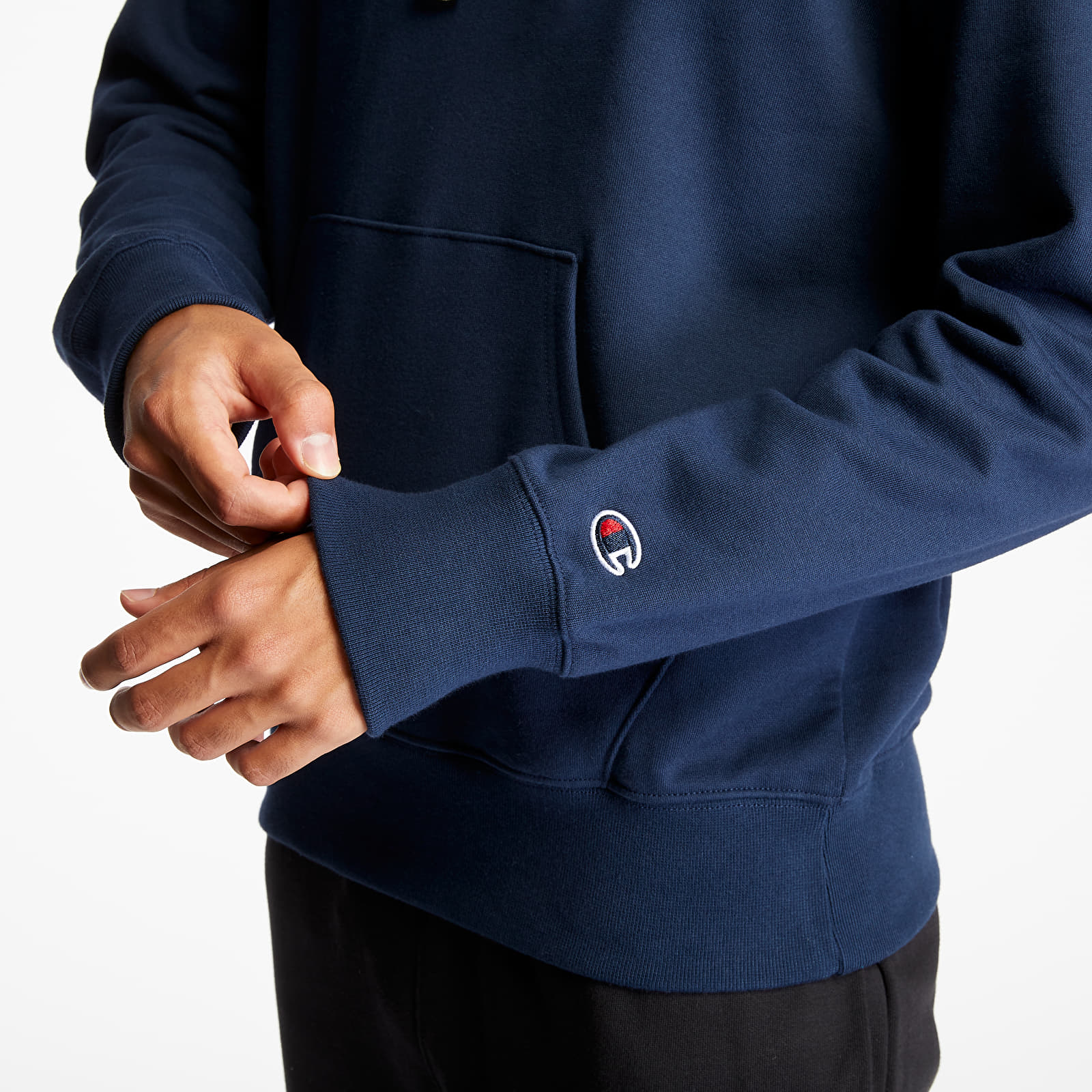 Champion hoodie sale mens navy