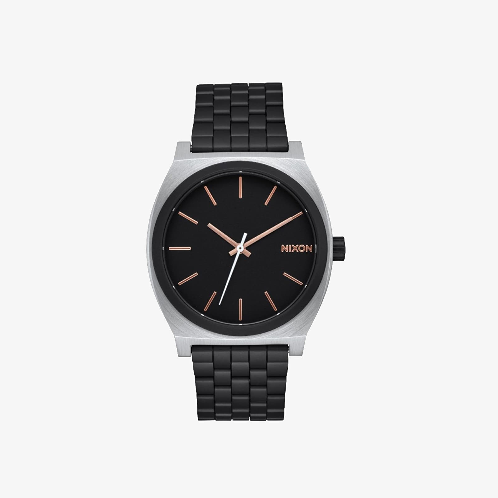 Watches Nixon Time Teller Watch Black Rose Gold Footshop