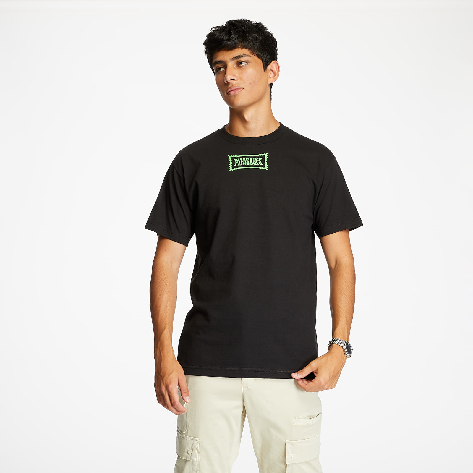 T-shirts PLEASURES Liberation Tee Black