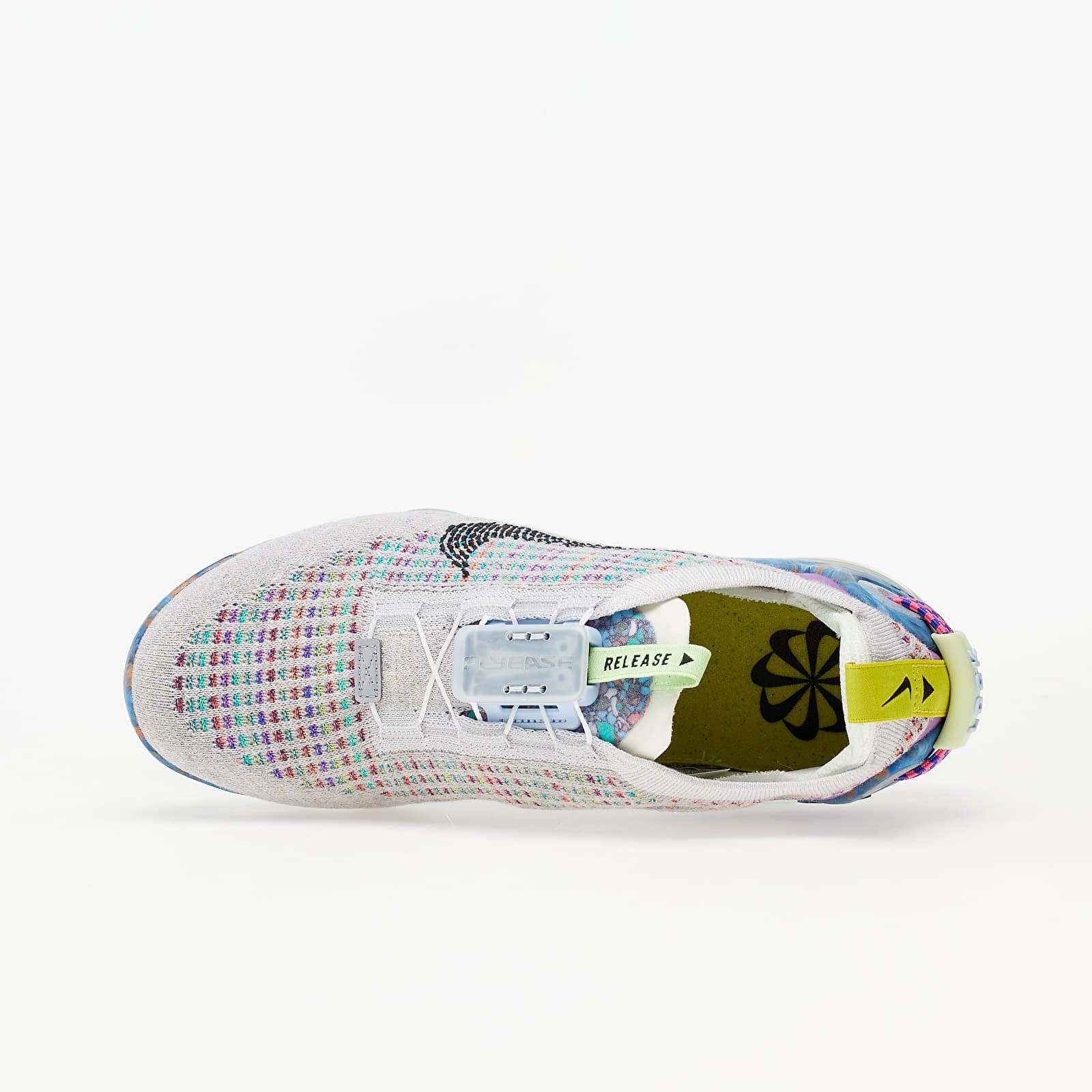 Naisten kengät Nike W Air Vapormax 2020 Flyknit Pure Platinum/ Black-Multi-Color