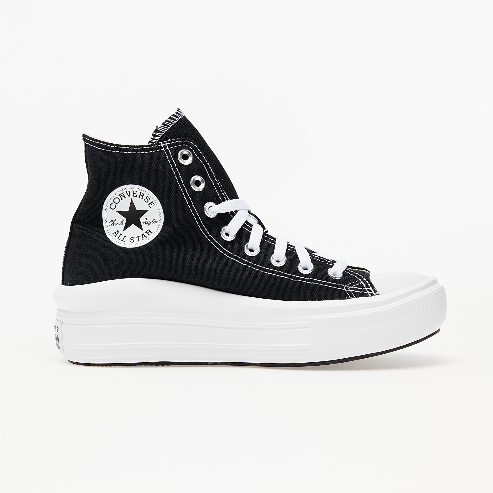 Damen Sneaker und Schuhe Converse Chuck Taylor All Star Move Hi Black/ Natural Ivory/ White