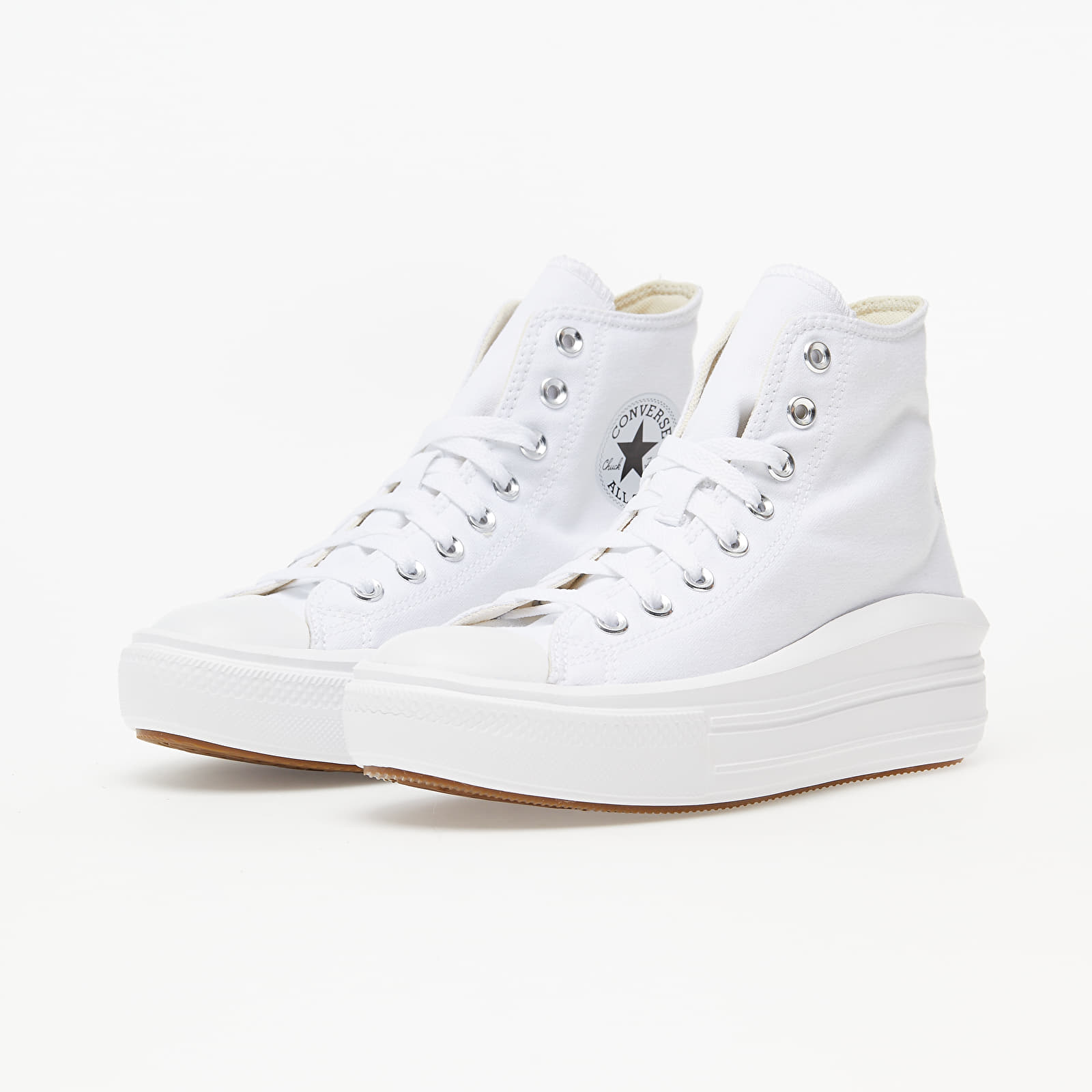 Damen Sneaker und Schuhe Converse Chuck Taylor All Star Move Hi White/ Natural Ivory/ Black