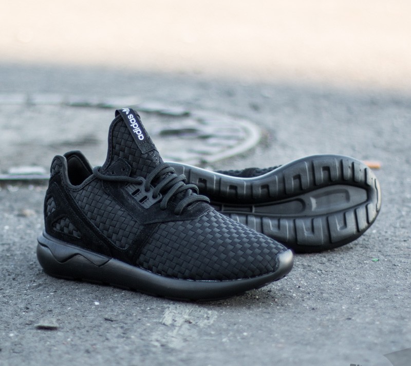 Ανδρικά παπούτσια adidas Tubular Runner Black/ Black/ Silver