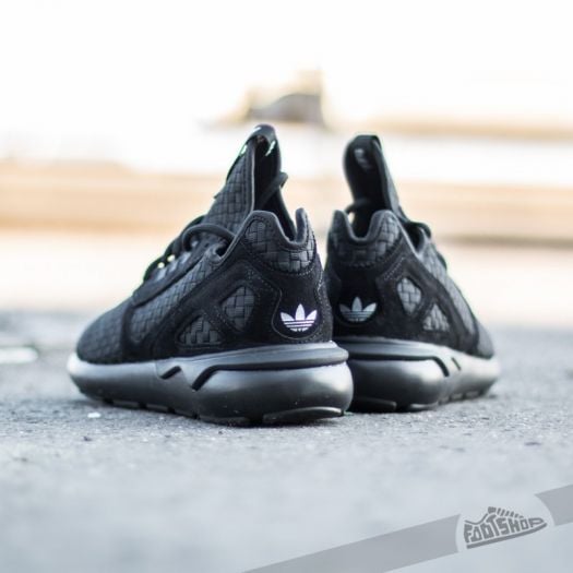 Men s shoes adidas Tubular Runner Black Black Silver Footshop