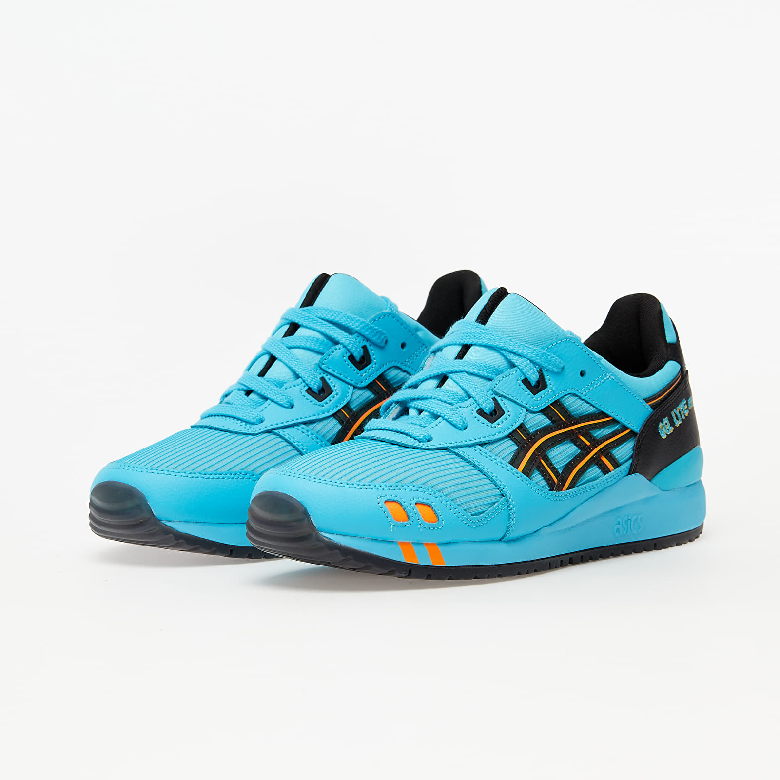 Herren Sneaker und Schuhe Asics Gel-Lyte III OG Aquarium/ Shocking Orange