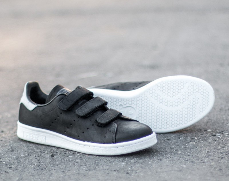 Men s shoes adidas Stan Smith CF Core Black Core Black Dgh Solid Grey Footshop