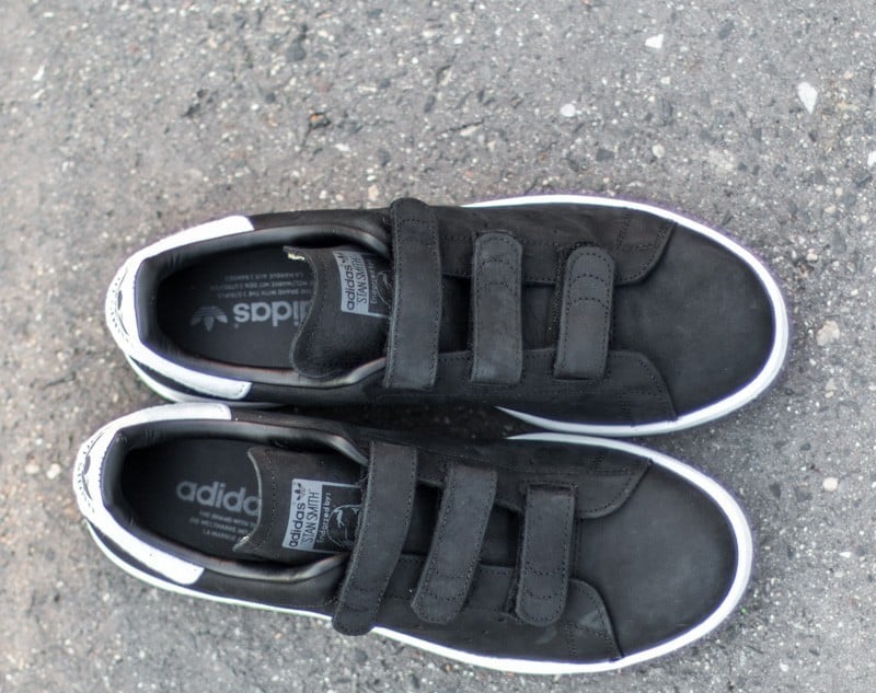 Men s shoes adidas Stan Smith CF Core Black Core Black Dgh Solid Grey Footshop