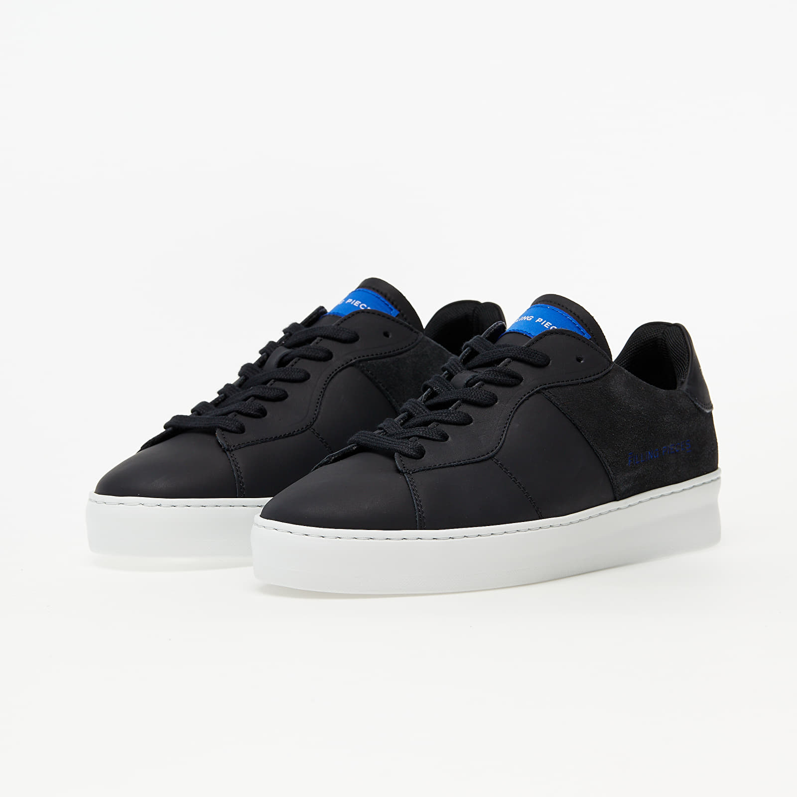 Мъжки кецове и обувки Filling Pieces Low Plain Court Organic Black