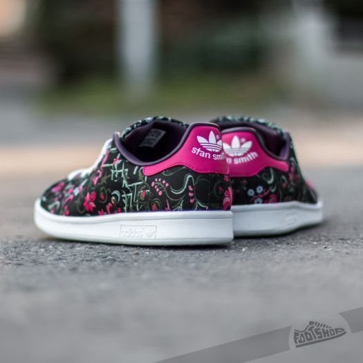 Women s shoes adidas Stan Smith W Core Black Core Black Merlot Footshop