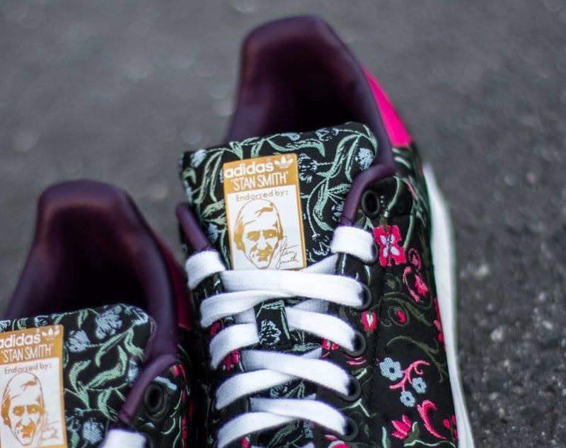 Дамски кецове и обувки adidas Stan Smith W Core Black/ Core Black/ Merlot