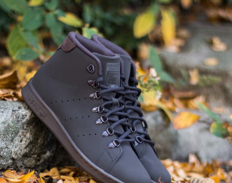 Pánské tenisky a boty adidas Stan Smith Winter Night Brown/ Dark Brown/ Night Brown