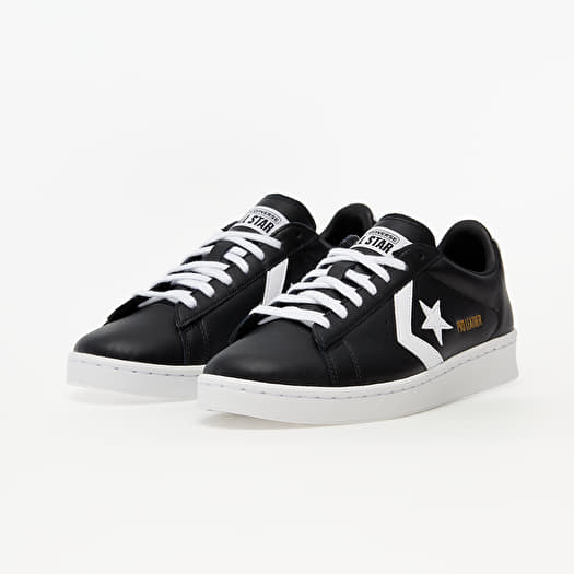 Men s shoes Converse Pro Leather OX Black White White Footshop