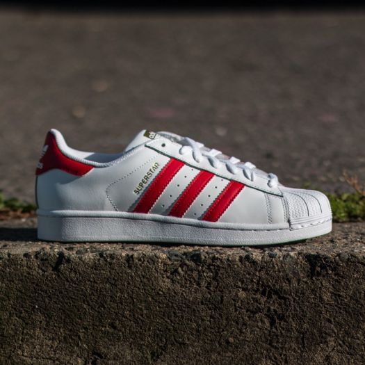 Herren Sneaker und Schuhe adidas Superstar Foundation Ftw White Scarlet Ftw White Footshop