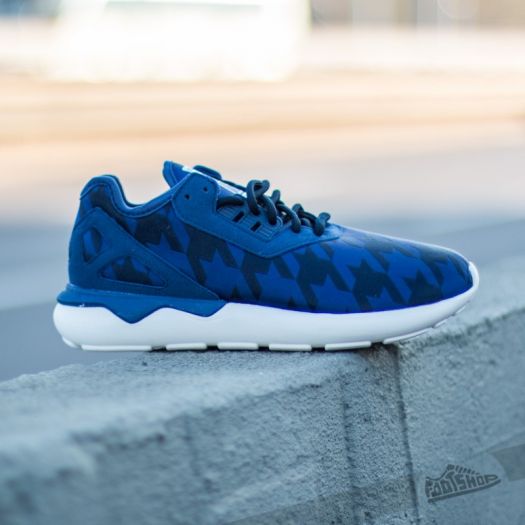 Adidas tubular best sale blue and white