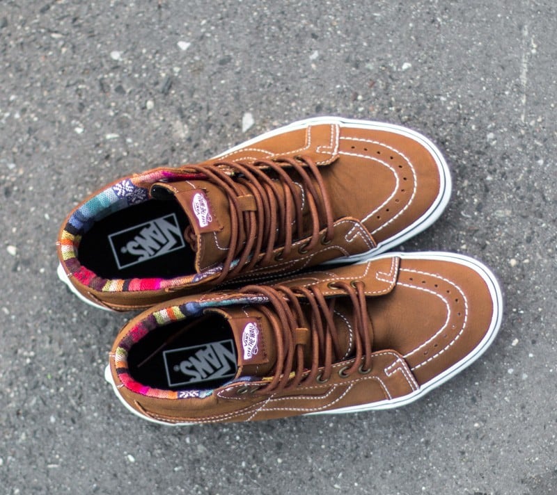 Vans u clearance sk8-hi reissue leather