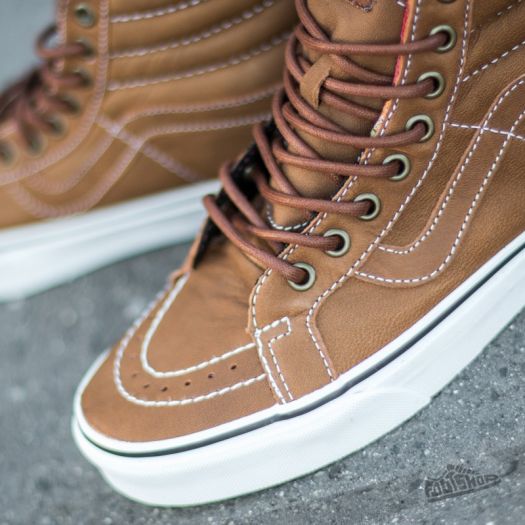 Vans sk8 hi homme brun new arrivals