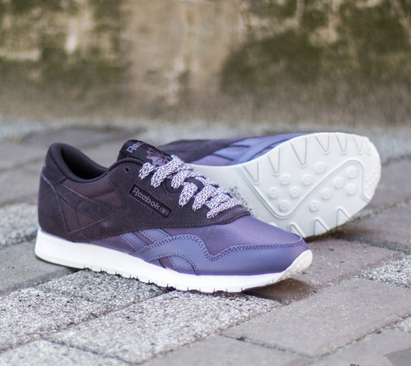 Reebok classic sales nylon purple