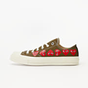 Converse x Comme des Garcons PLAY Chuck 70 Fir Green/ Egret/ Hi