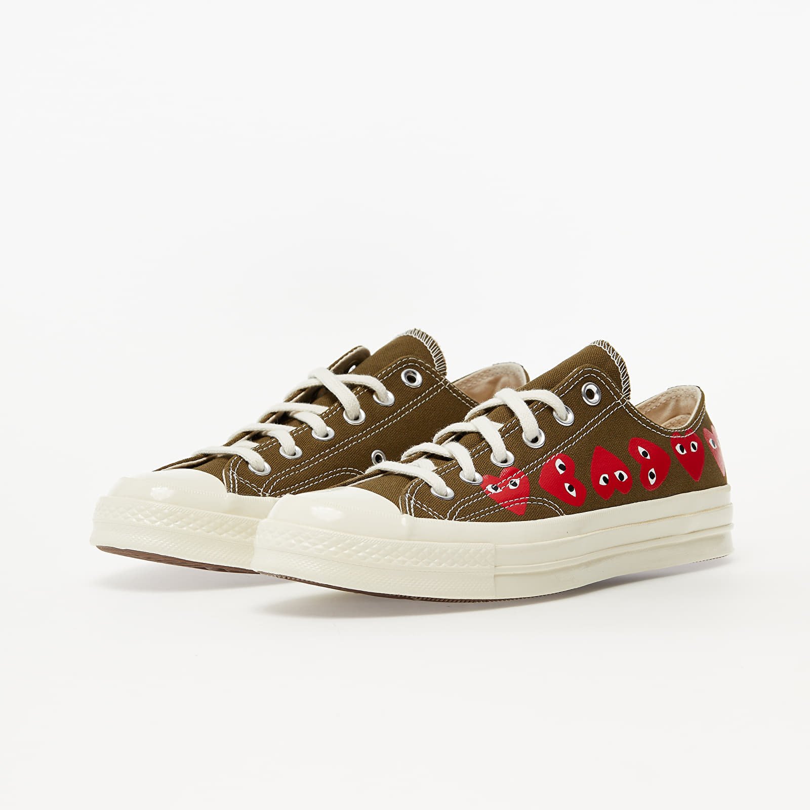 Comme des garcons converse khaki shop