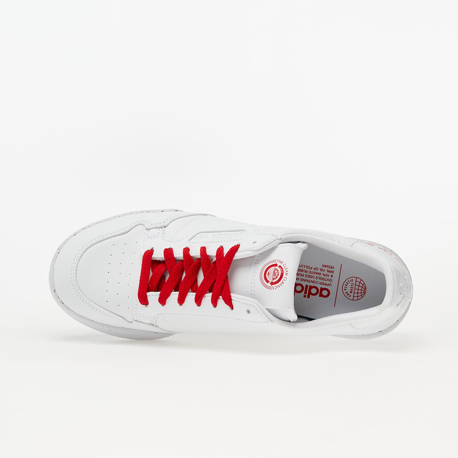 Men s shoes adidas Continental 80 Clean Classics Ftw White Ftw White Scarlet Footshop