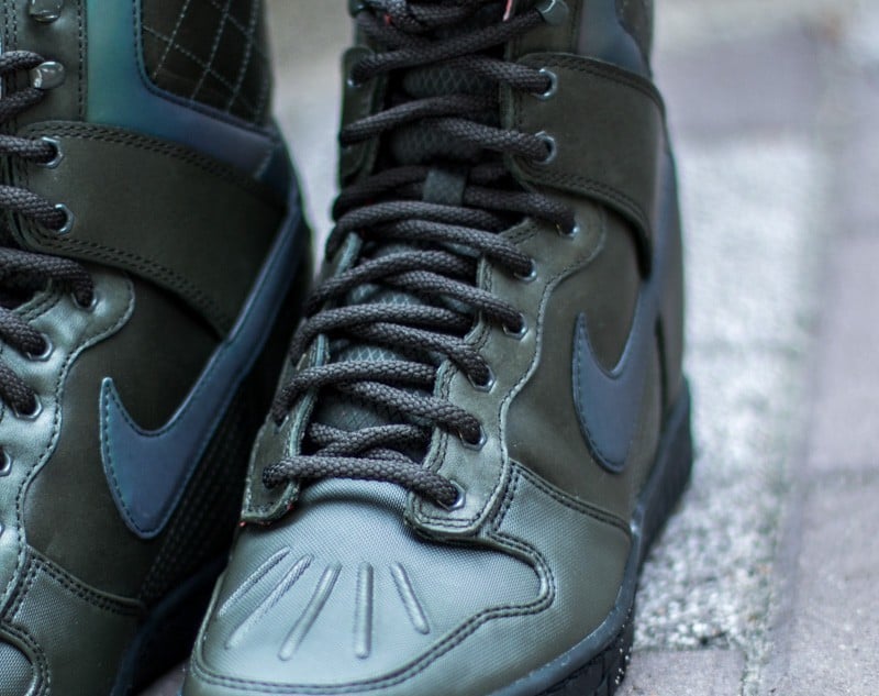 Moteriška avalynė Nike W Dunk Sky Hi 2 SneakerBoot Reflect Sequoia/ Bright Crimson- Mint- Black