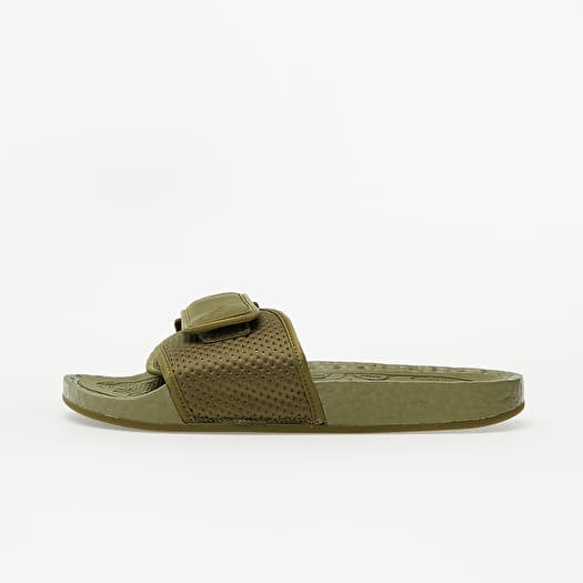 Men s shoes adidas x Pharrell Williams Chancletas Hu Olive Cargo Olive Cargo Olive Cargo Footshop