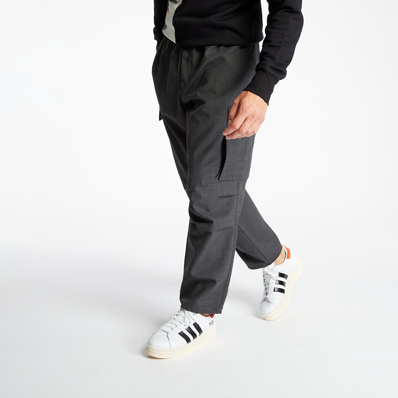 Hosen Y-3 Classic Wo Cargo Pants Charcoal