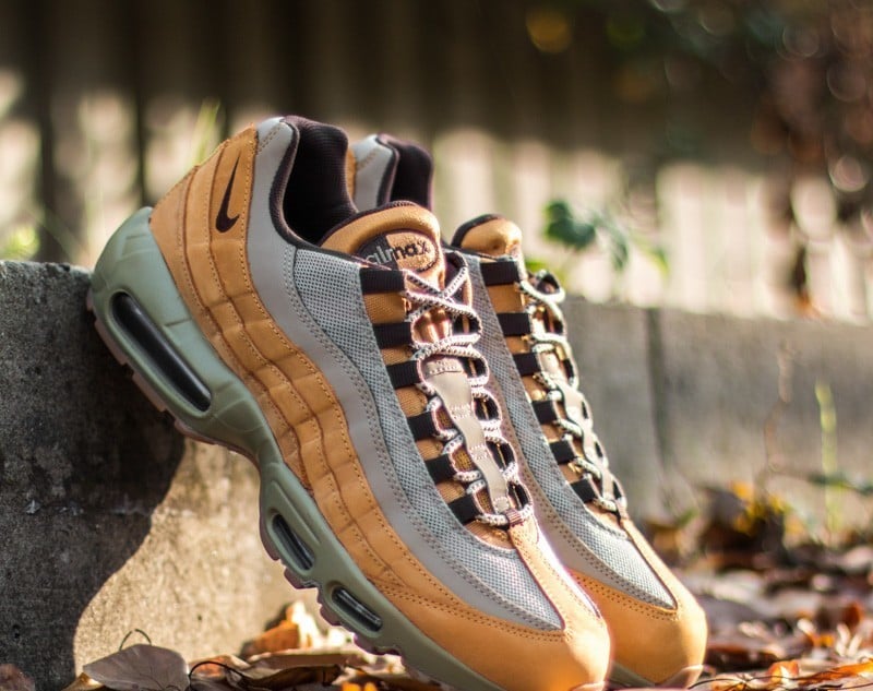 Zapatillas Hombre Nike Air Max 95 Premium Bronze Baroque Brown Bamboo Footshop