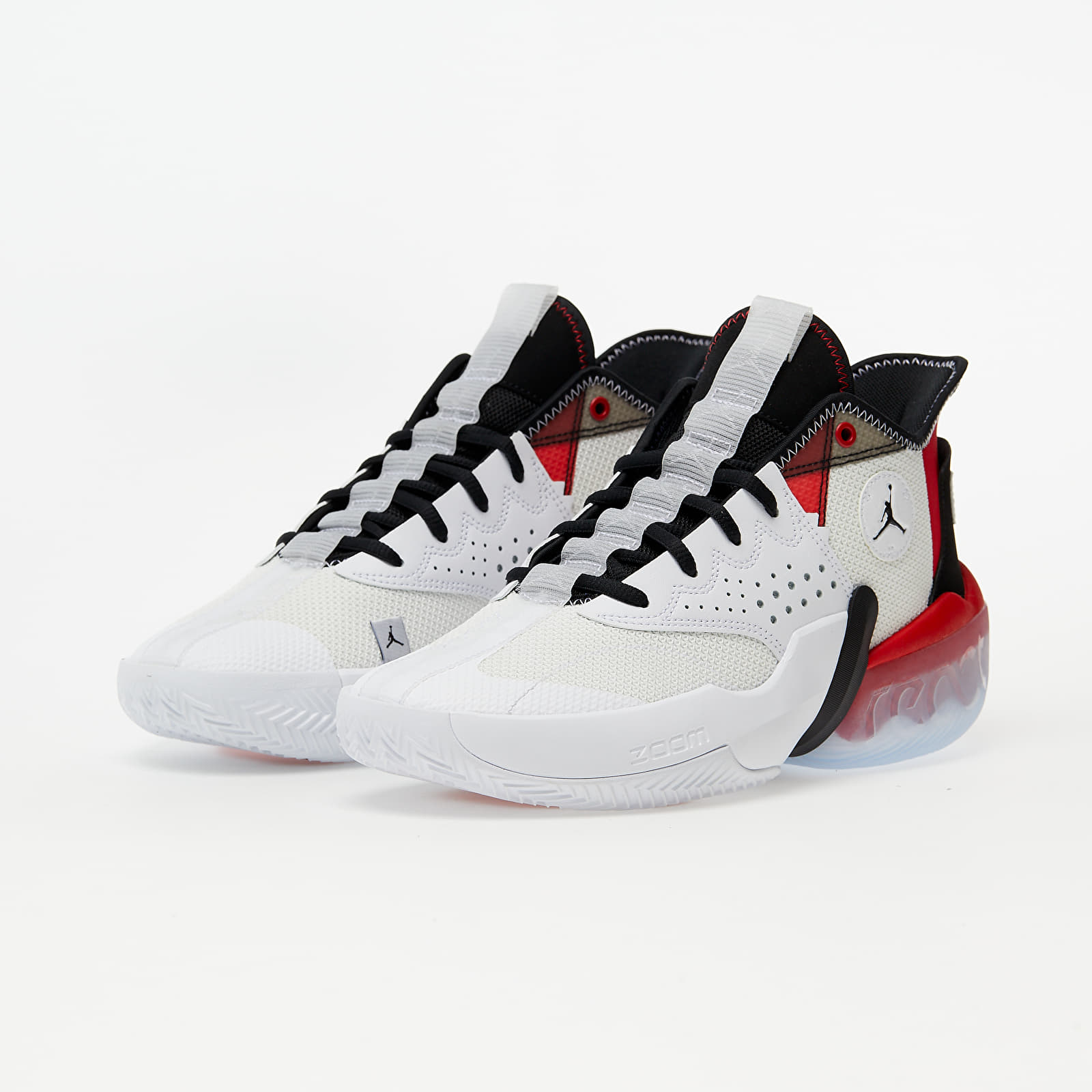 Herren Sneaker und Schuhe Jordan React Elevation White/ Black-University Red