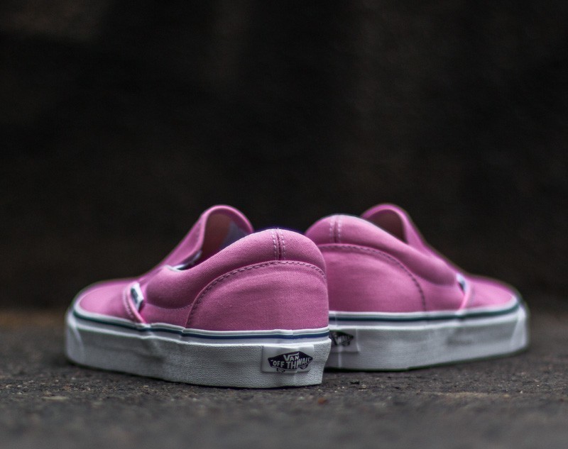 Dámské tenisky a boty Vans Classic Slip-On Prism Pink/True White