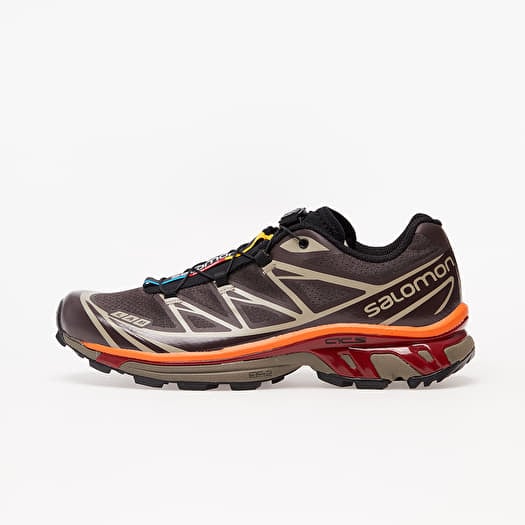 Orange salomon online shoes