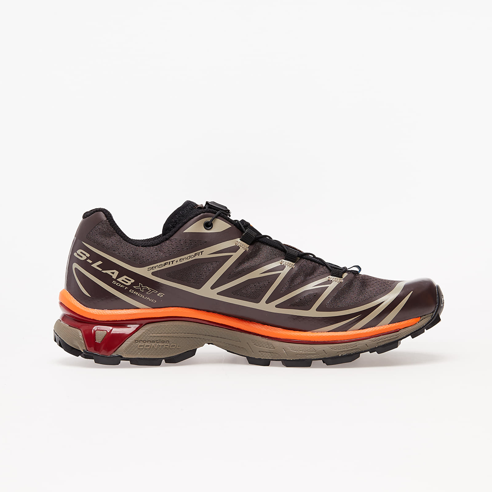 Herresko Salomon XT-6 Advanced Shade/ Chocolate Plum/ Red Orange