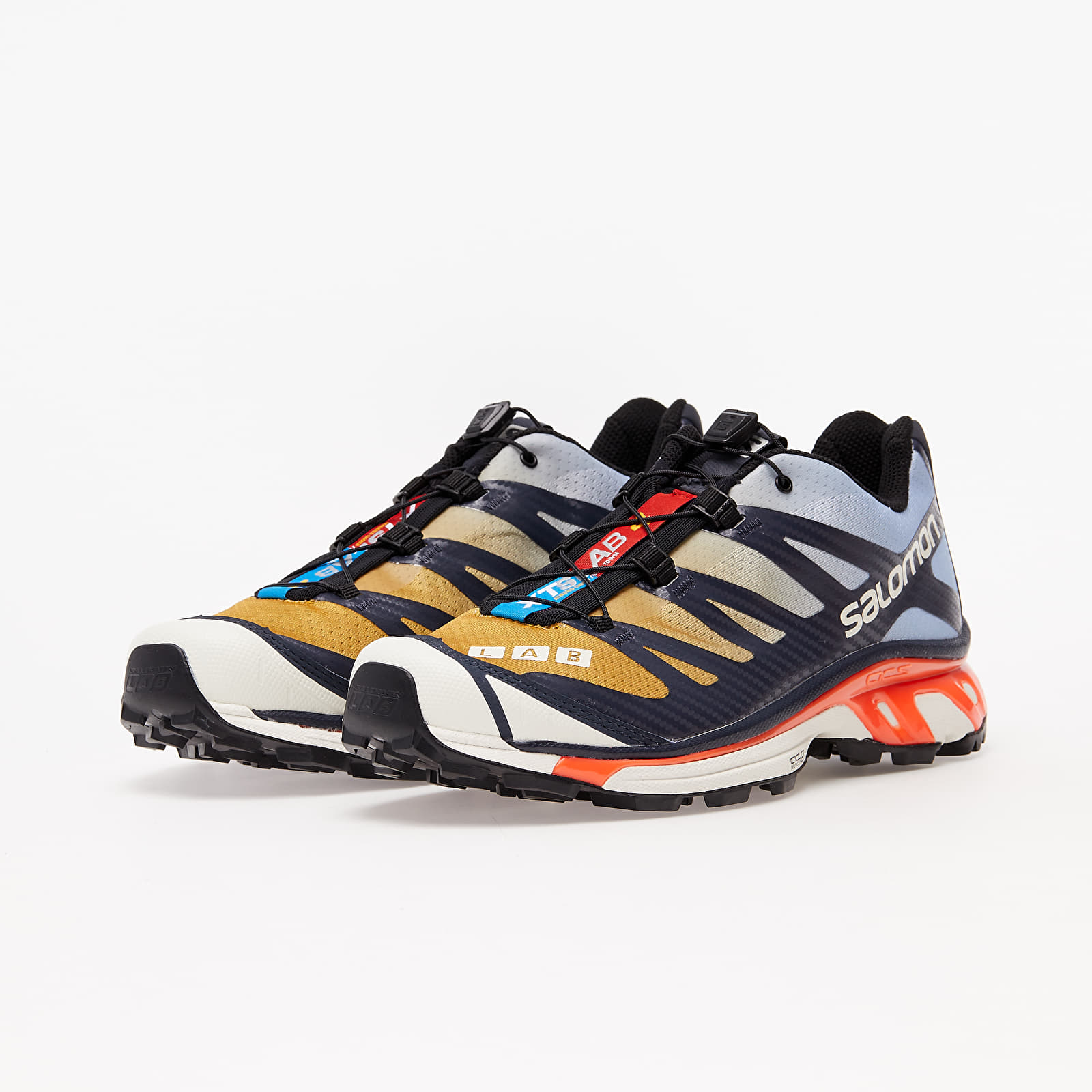 Men's shoes Salomon XT-4 Advanced Kentucky Blue/ Arrowwood/ Red Orange