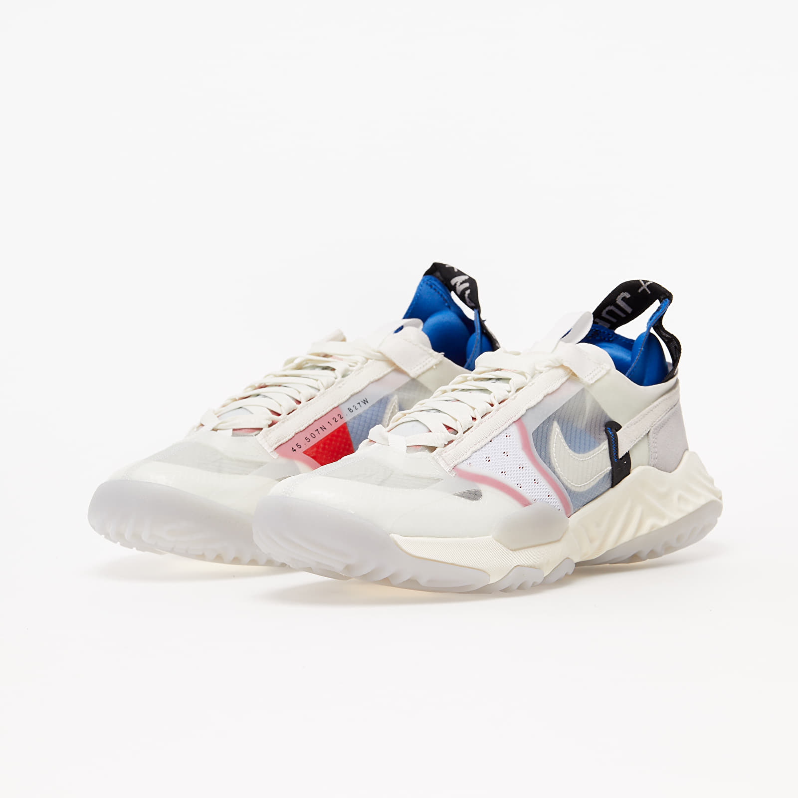 Buty męskie Jordan Delta Breathe Sail/ White-Tech Grey-University Red
