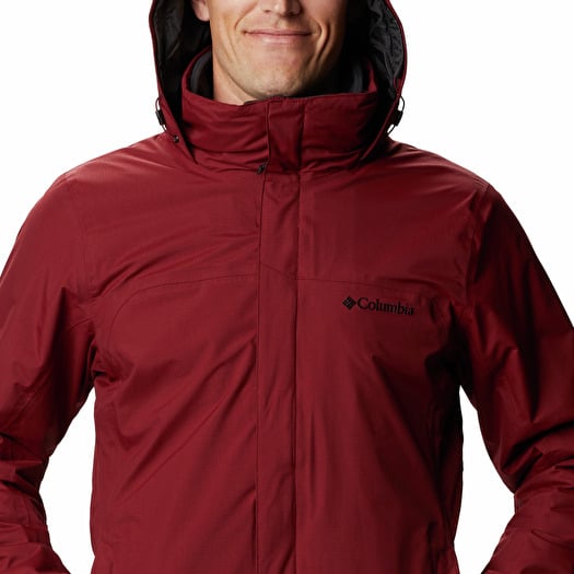 Men s Clothing Columbia Mission Air Interchange Jacket Red Footshop