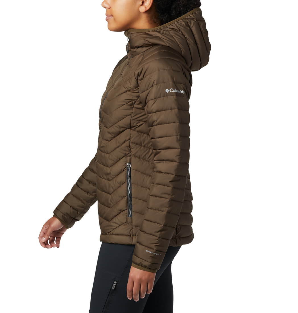 Striukės Columbia Powder Lite™ Hooded Jacket Brown