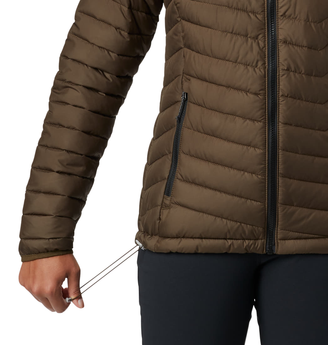 Striukės Columbia Powder Lite™ Hooded Jacket Brown