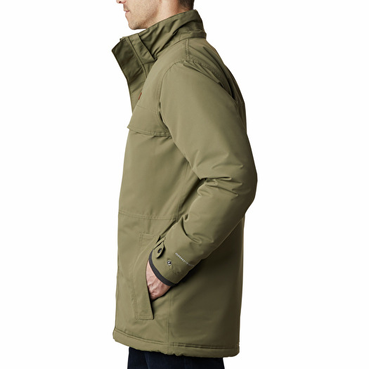 Rugged online path parka