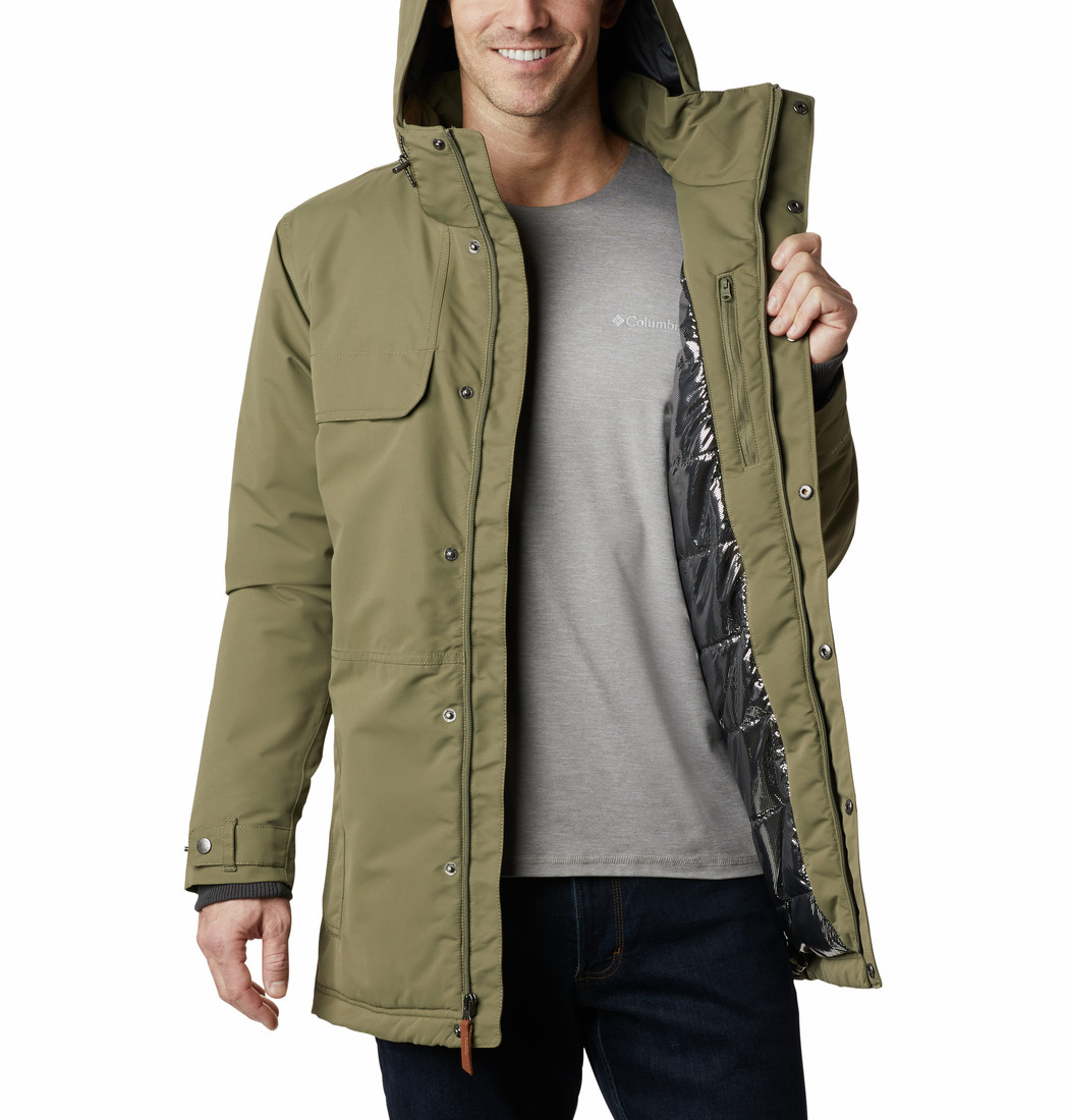 Pánské oblečení Columbia Rugged Path™ Parka Khaki