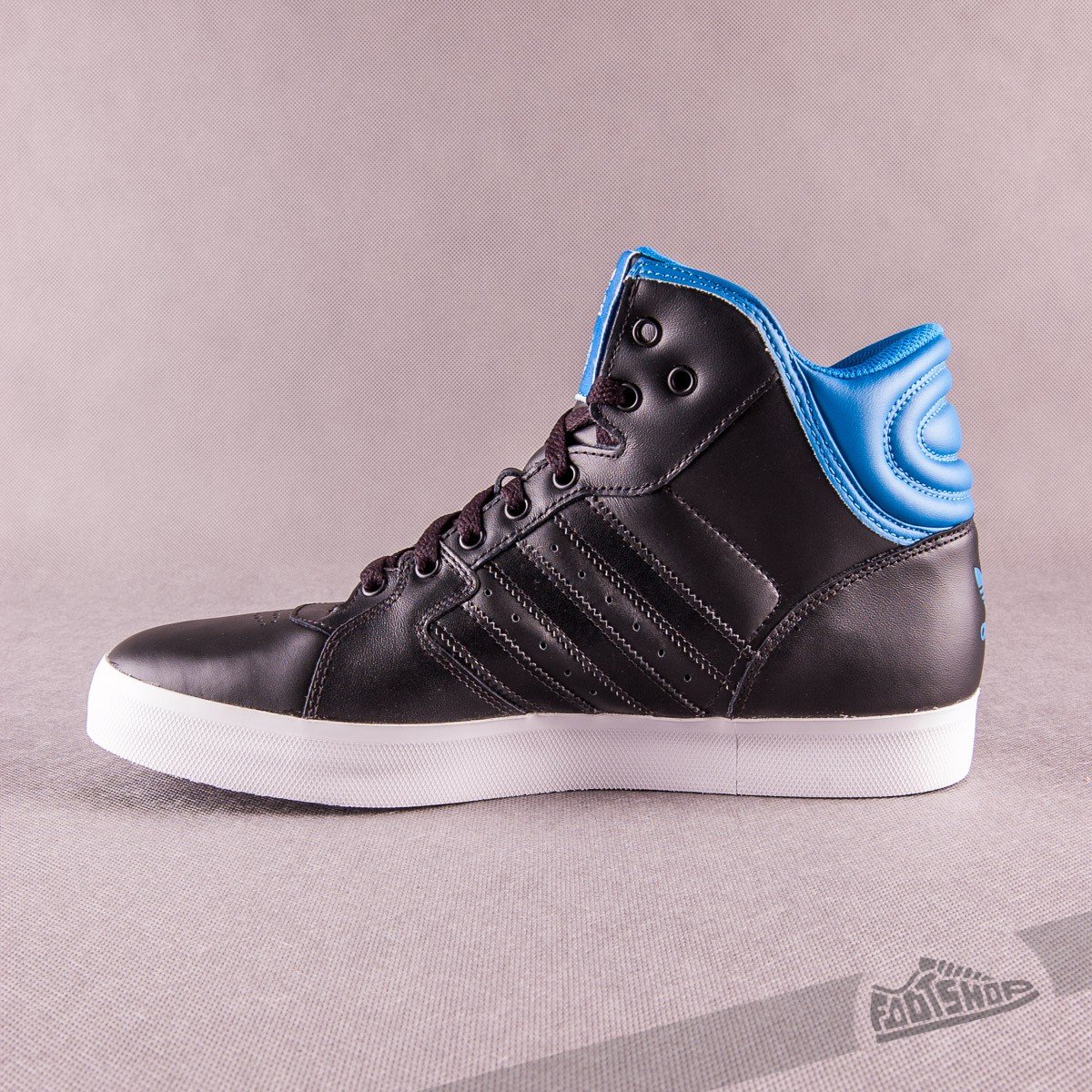 Pánské tenisky a boty adidas Originals kotníkové boty TEN FAST - Černo modré G95389