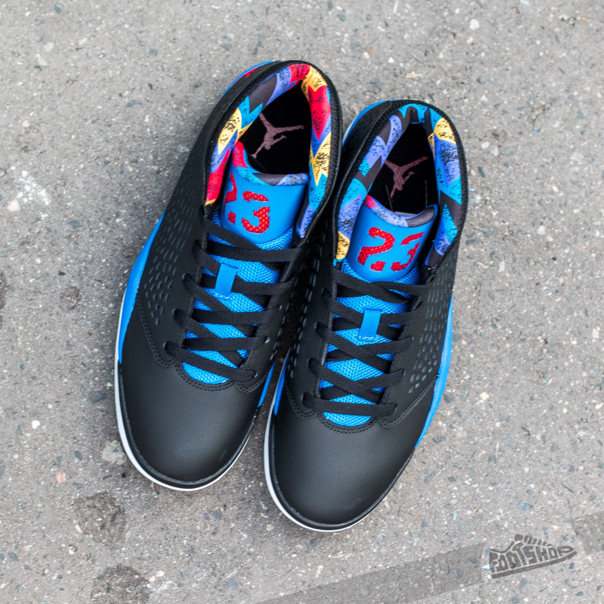 Herenschoenen Jordan Flight 2015 Black/ Gym Red- Soar- White