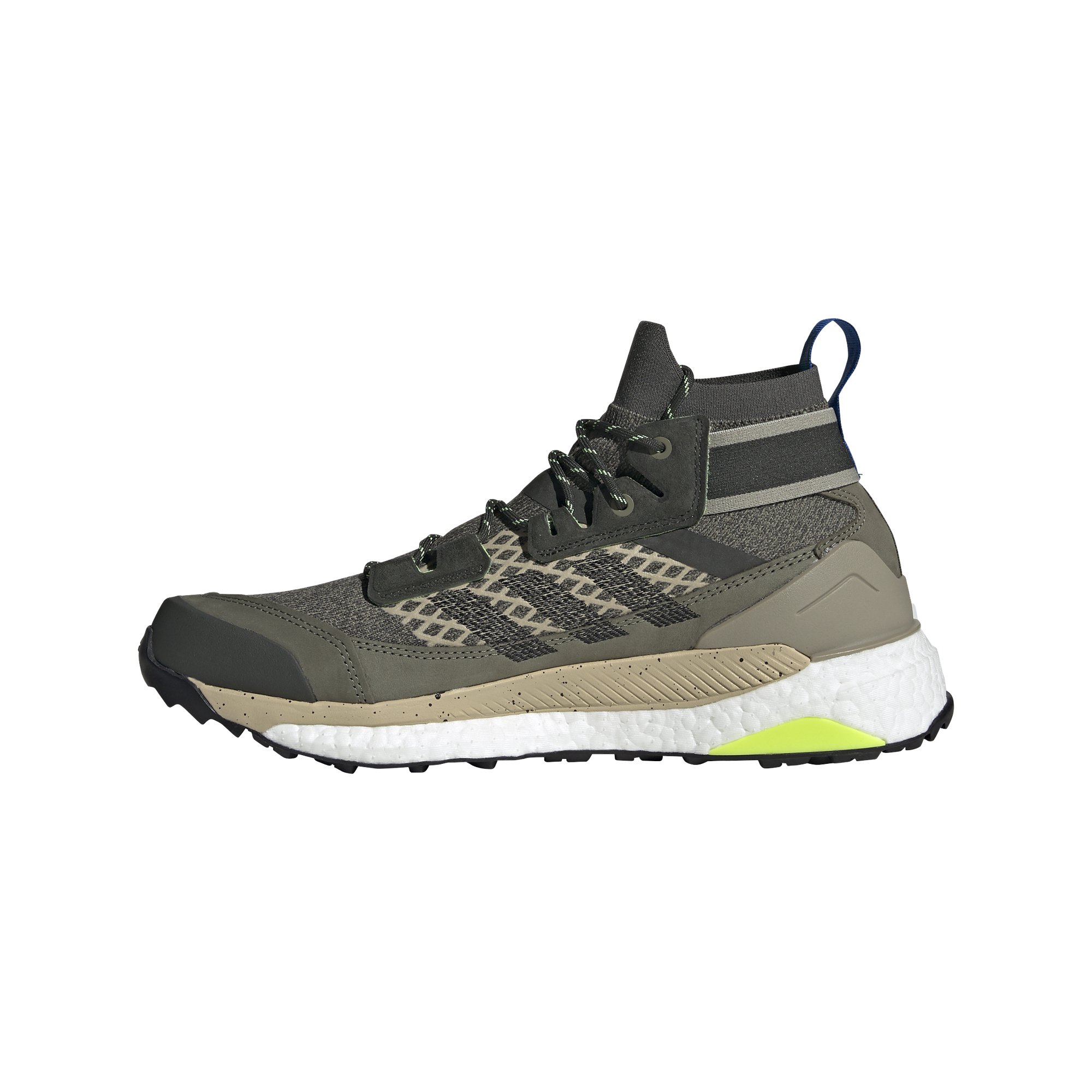 Herren Sneaker und Schuhe adidas Terrex Free Hiker Blue Legend Green/ Core Black/ Signature Green