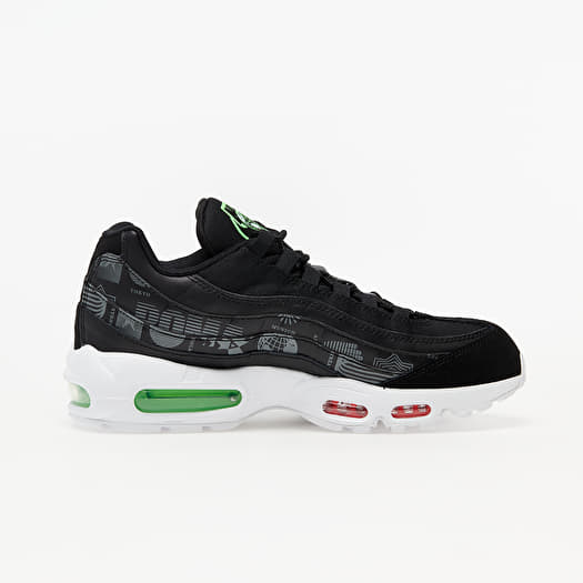 Men s shoes Nike Air Max 95 WW Black White Green Strike Flash Crimson Footshop