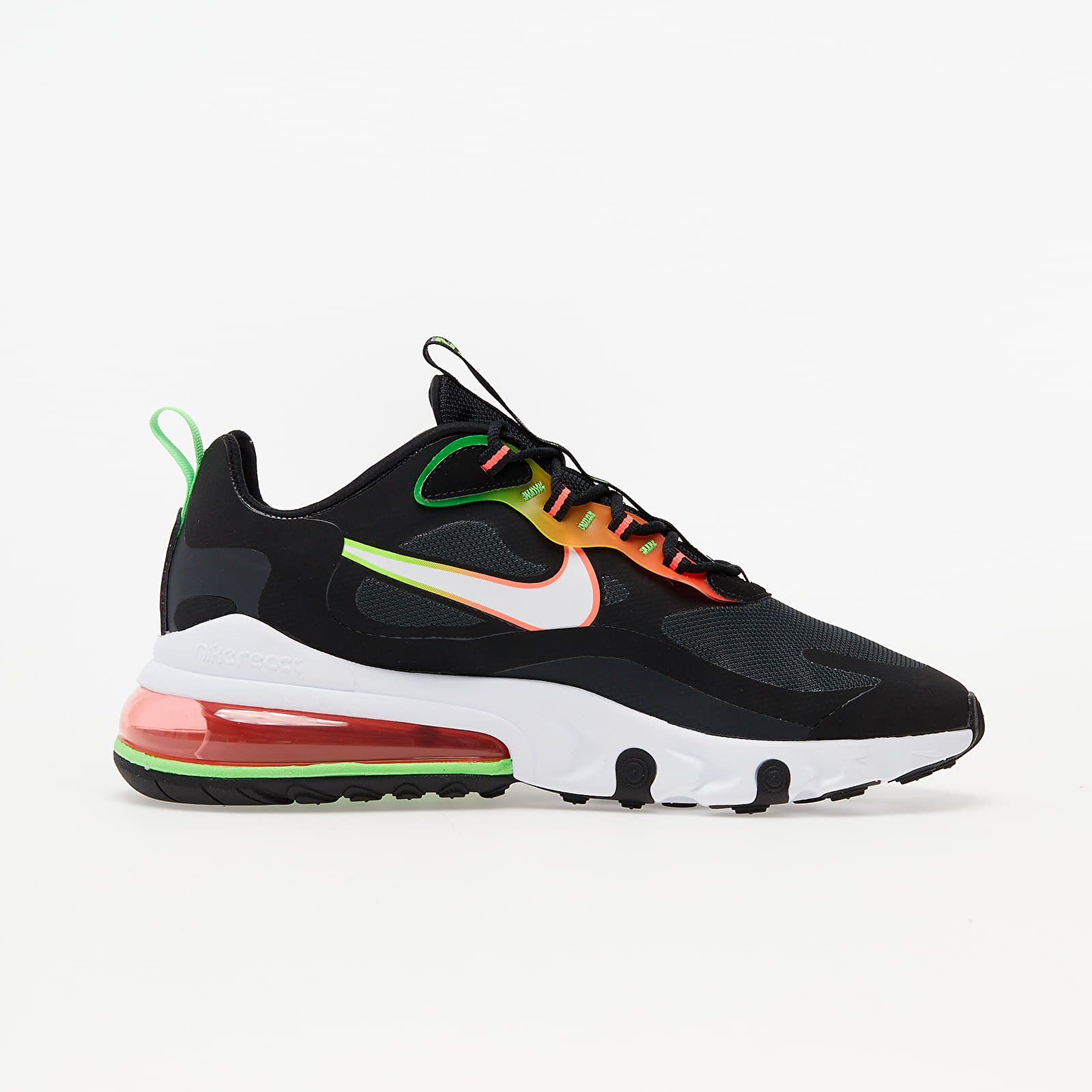 Nike air max 270 trainer black / flash crimson store