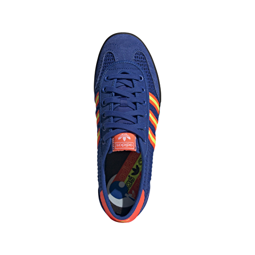 Adidas jeans trainers hotsell blue and orange