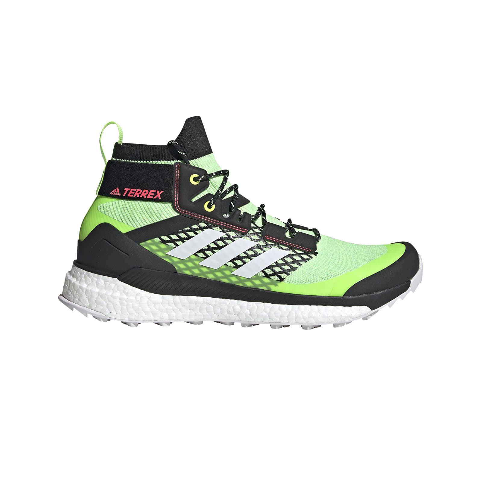 Ανδρικά παπούτσια adidas Terrex Free Hiker Signature Green/ Ftw White/ Signature Pink