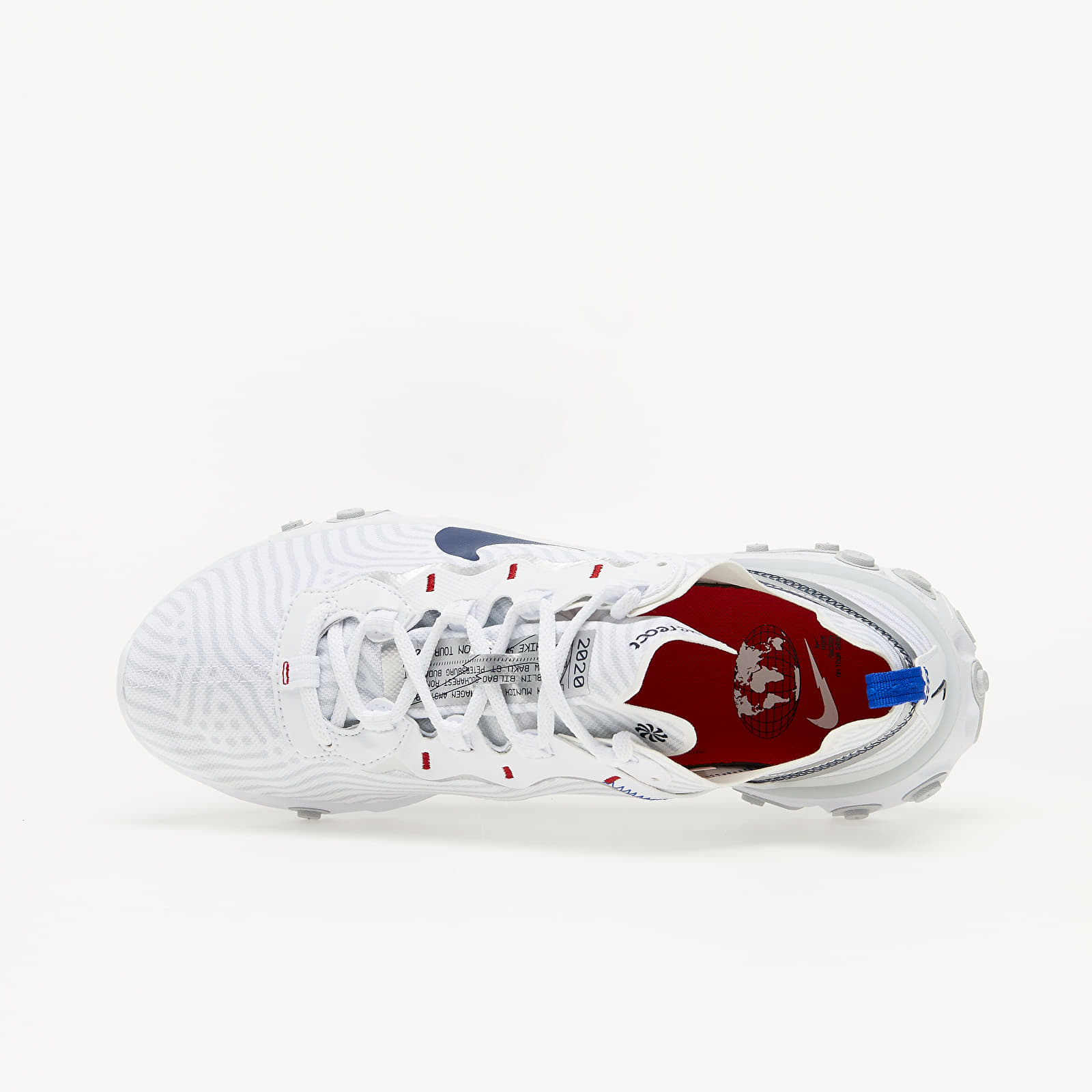 Nike react element 55 navy white store