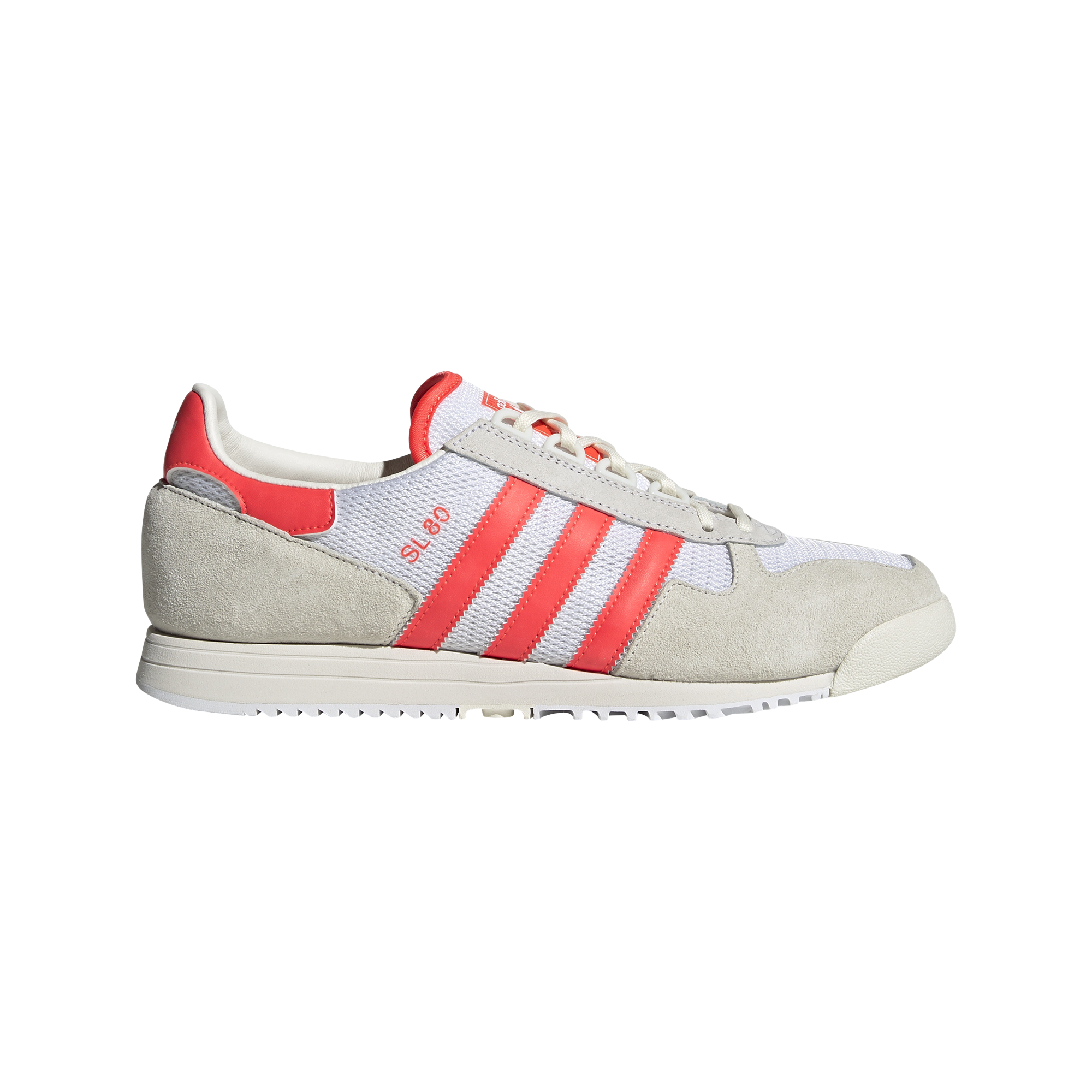 Chaussures et baskets homme adidas SL 80 Ftwr White/ Solar Red/ Off White