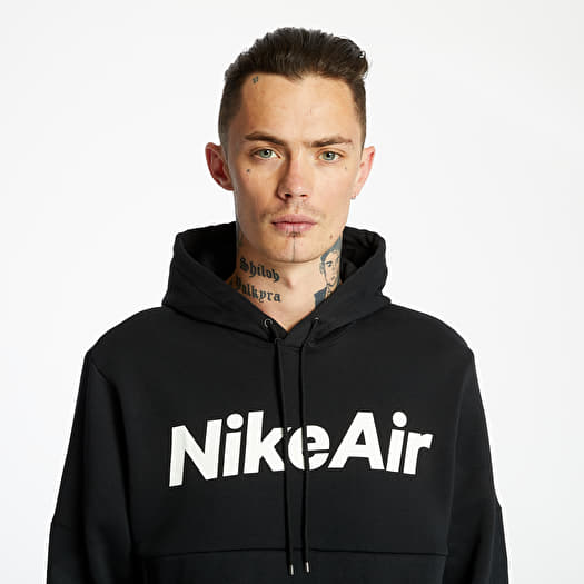 Hoodies and sweatshirts Nike Air Hoodie Black Black Black White Footshop